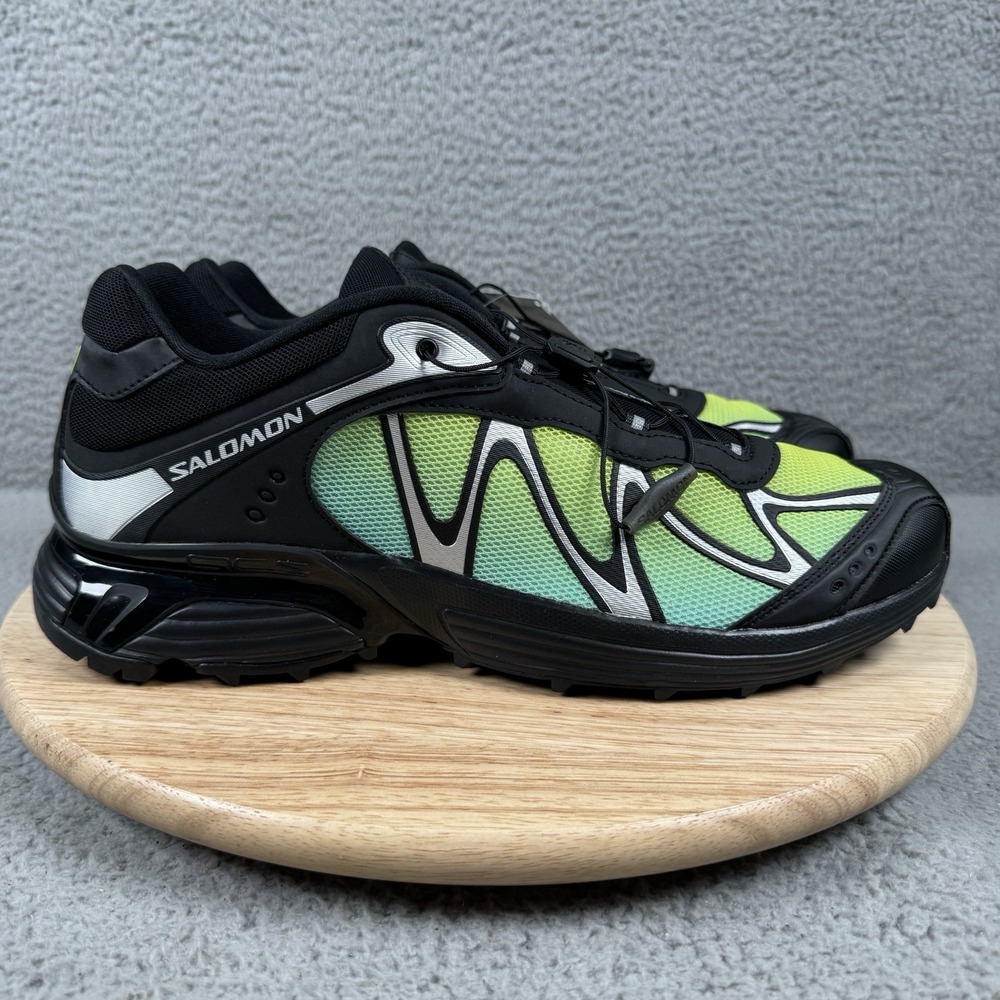 Salomon XT-Whisper Mens Size 13 Black Iced Aqua Trail Running Hiking Shoes - Picture 2 of 16